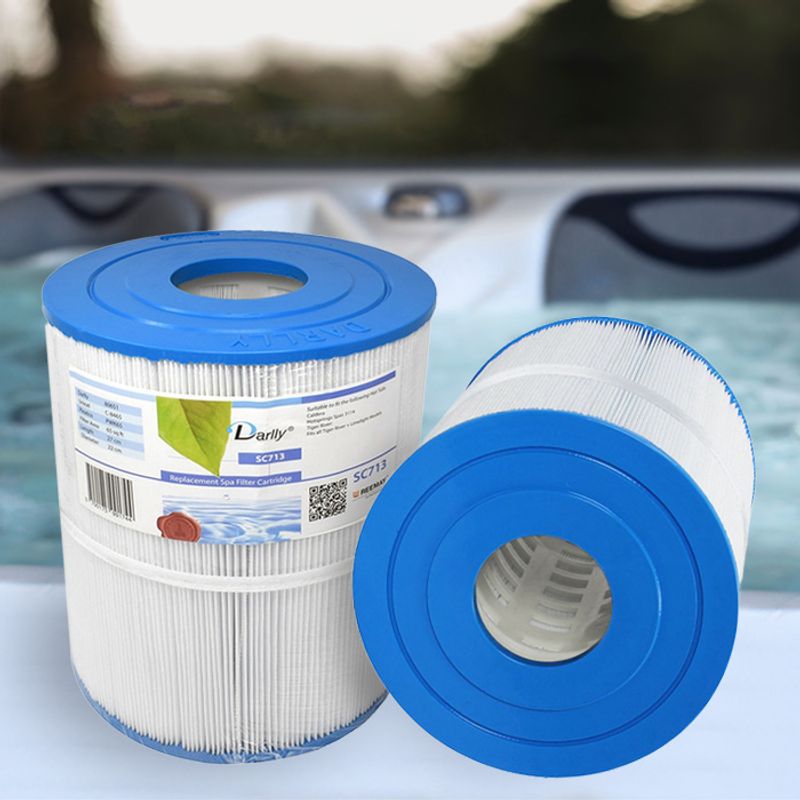 Spa filter 65 sq. ft. u/ gjenger, vaskbart (Caldera, Hotspr. m.m)