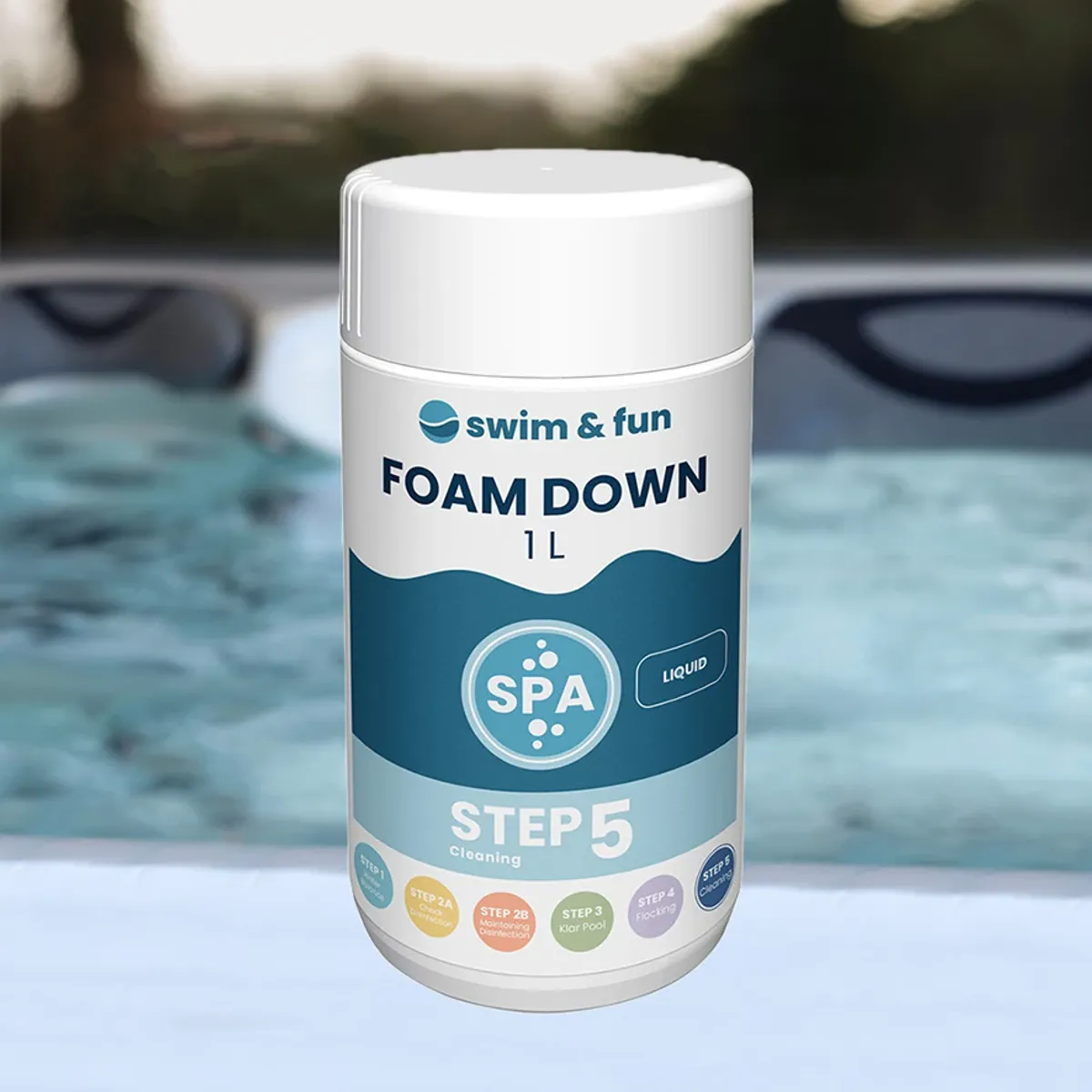 S&F Spa FoamDown, 1 ltr.