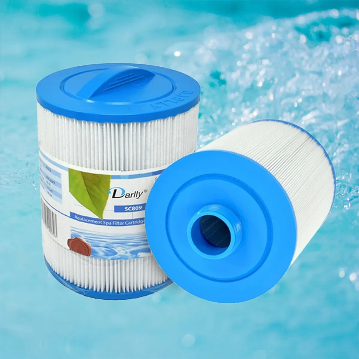 Spa filter 35 sq. ft. fingjenget, vaskbart (Wellis)